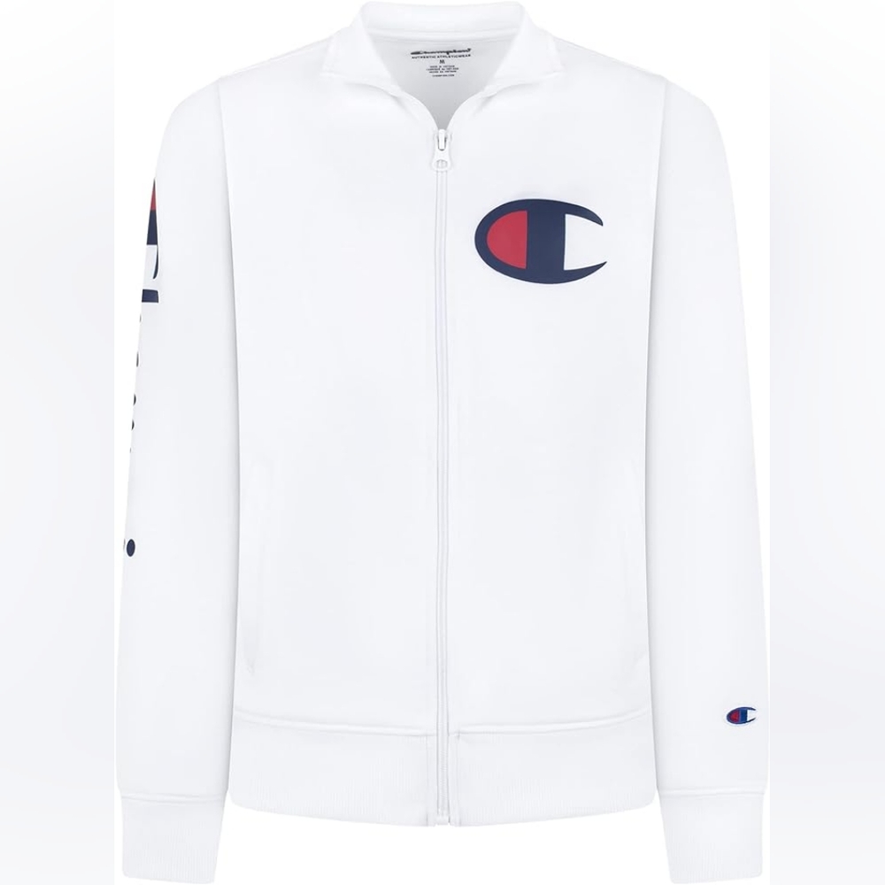 Champion Heritage Boys Full Zip Track Jacket Kids Clothes